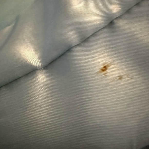 Saguaro light/ ice blue Leather Jacket. Size large - Picture 4 of 5